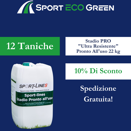12 Taniche STADIO PRO ULTRA RESISTENTE