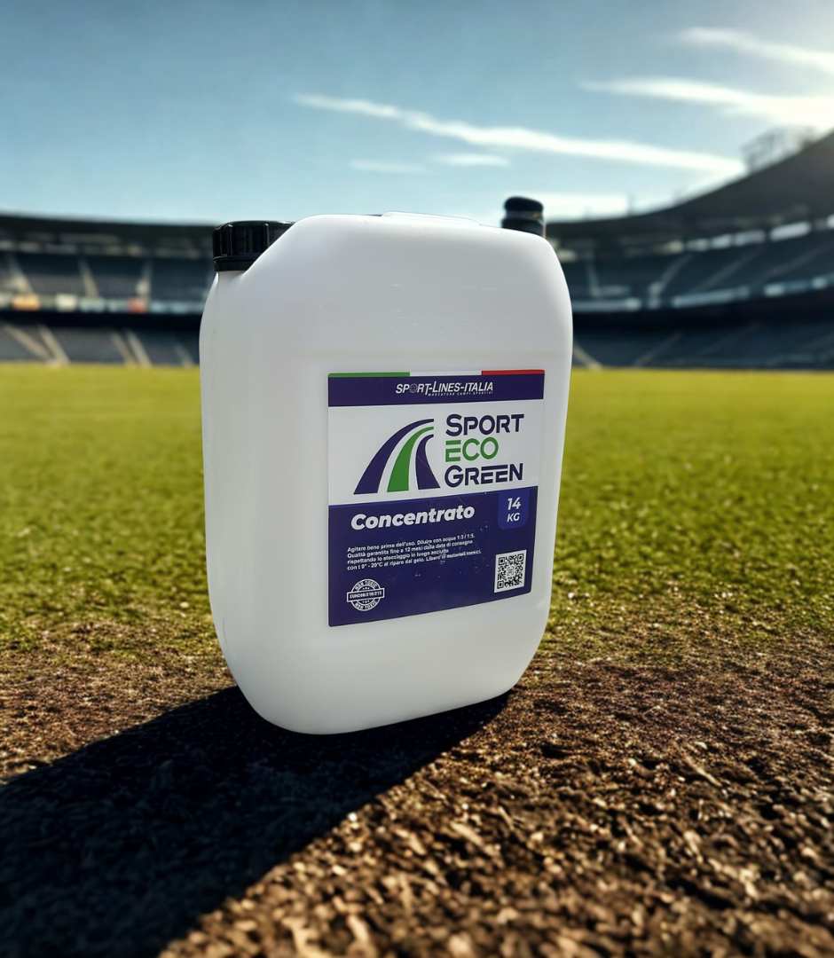 Vernice Concentrato Bianco 14 kg per Campi Sportivi